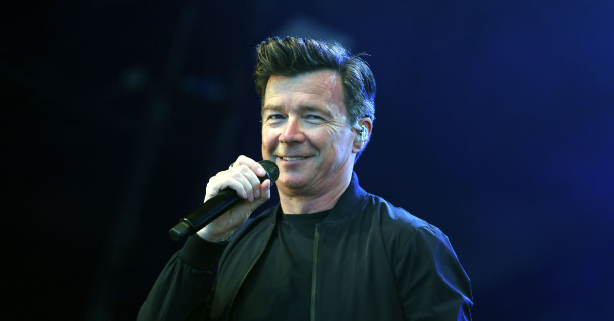 Rick Astley has recreated his 1987 'Never Gonna Give You Up' music